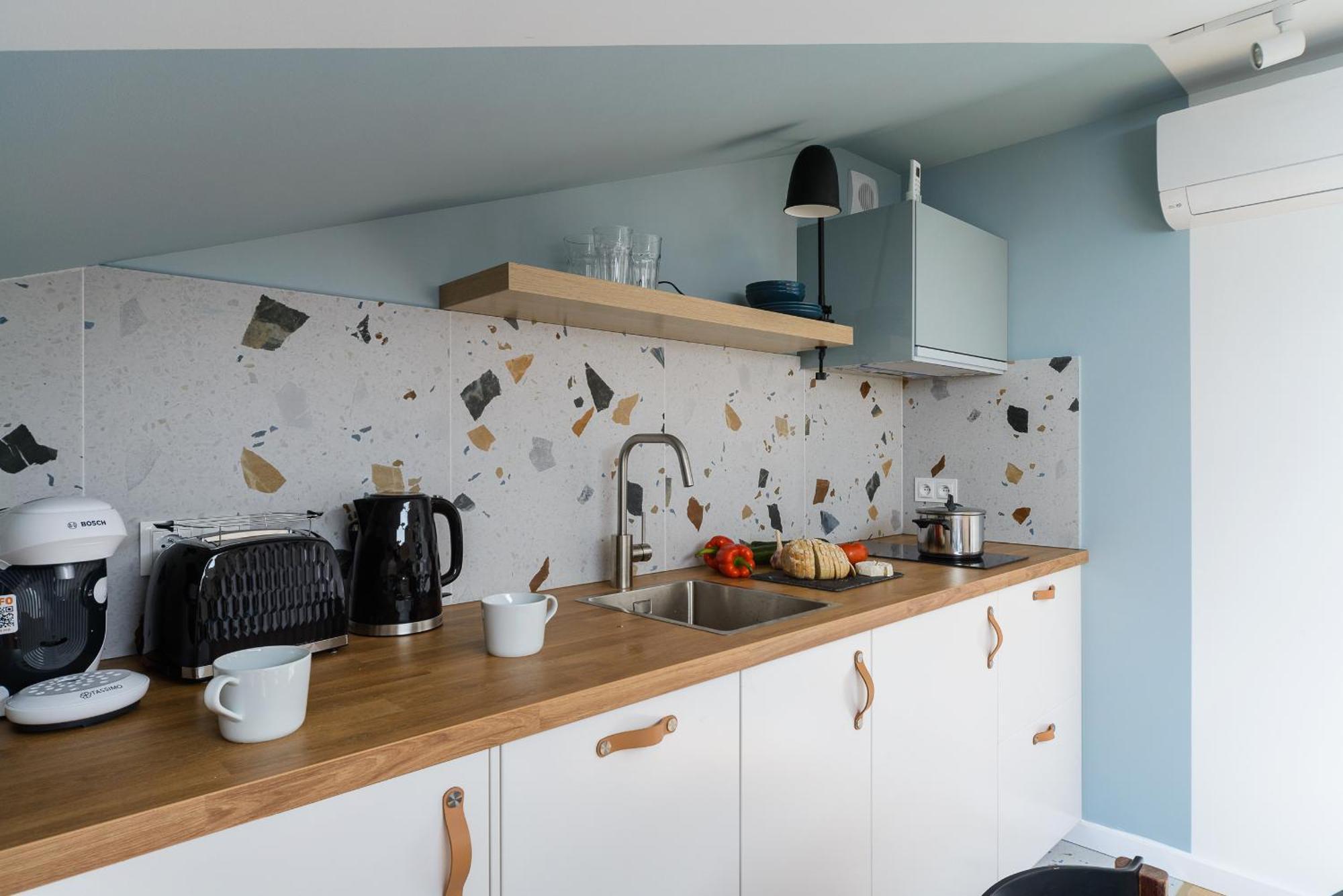 Zoliborz P&O Serviced Apartments Varšava Pokoj fotografie