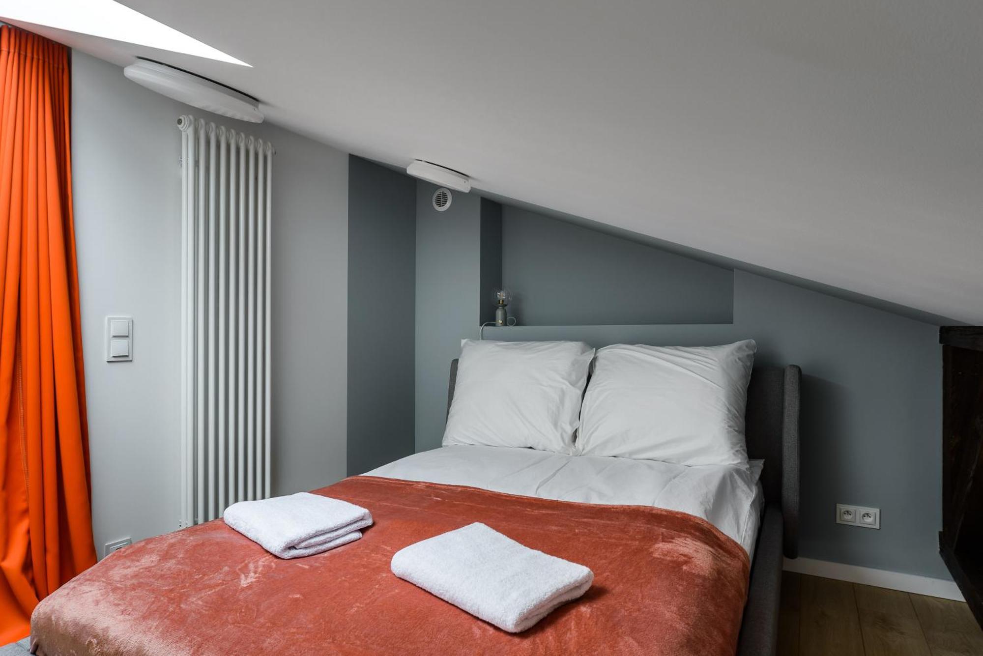 Zoliborz P&O Serviced Apartments Varšava Pokoj fotografie